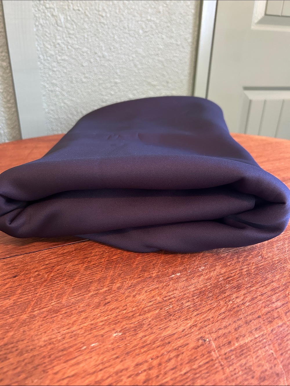 Navy scuba type fabric